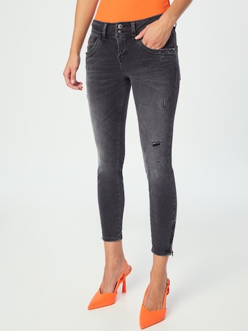 Skinny Jeans 'Senta' di LTB in grigio: frontale
