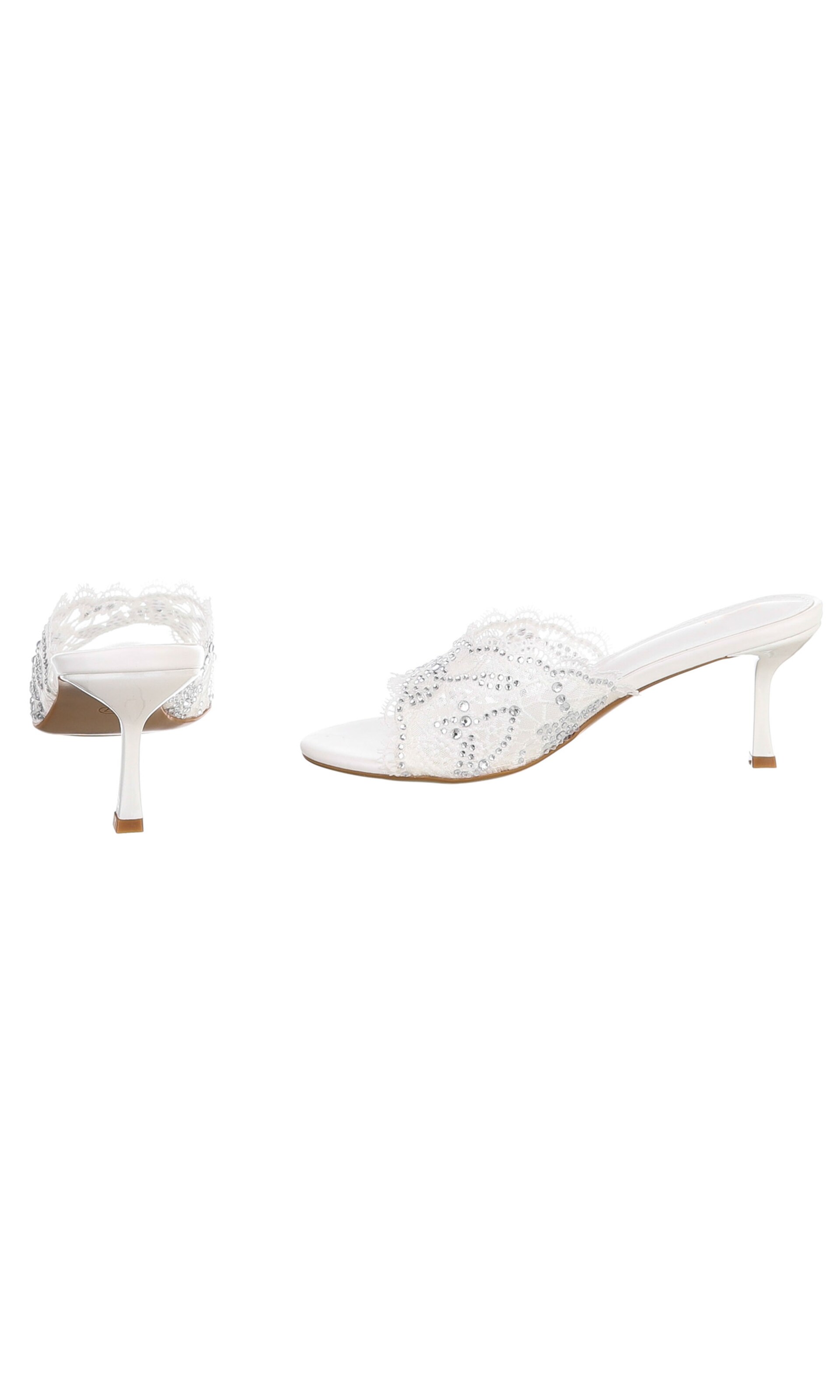 Ital-Design Mules in White
