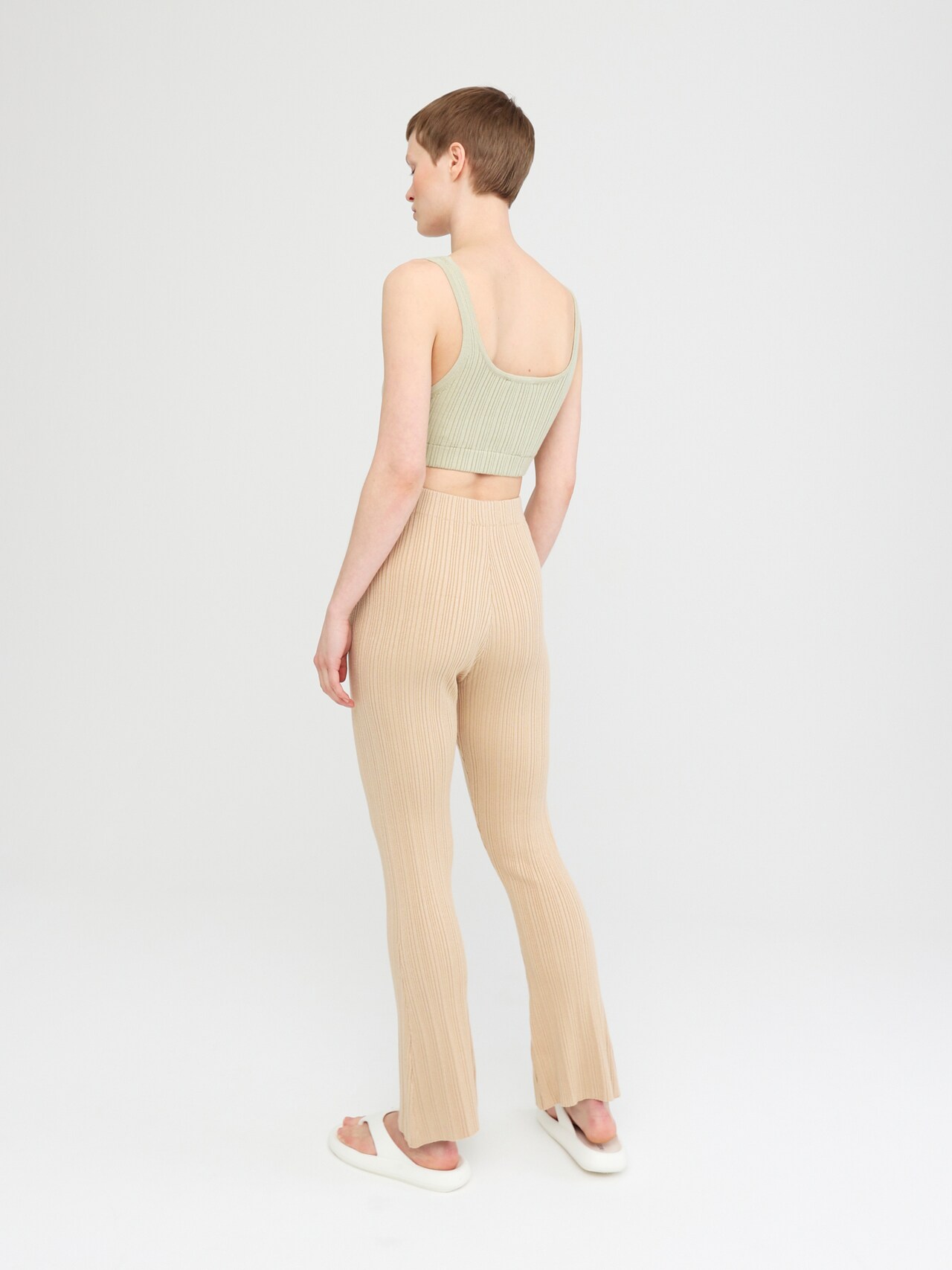EDITED Pantaloni 'Mavis' beige