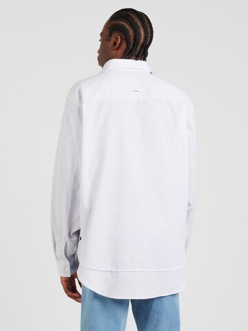 TOPMAN Классический крой Рубашка в Лиловый