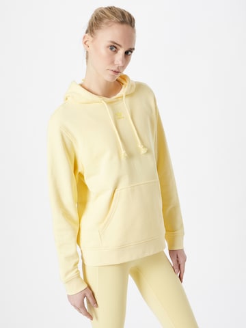 ADIDAS ORIGINALS Sweatshirt 'Adicolor Essentials ' in Gelb: predná strana
