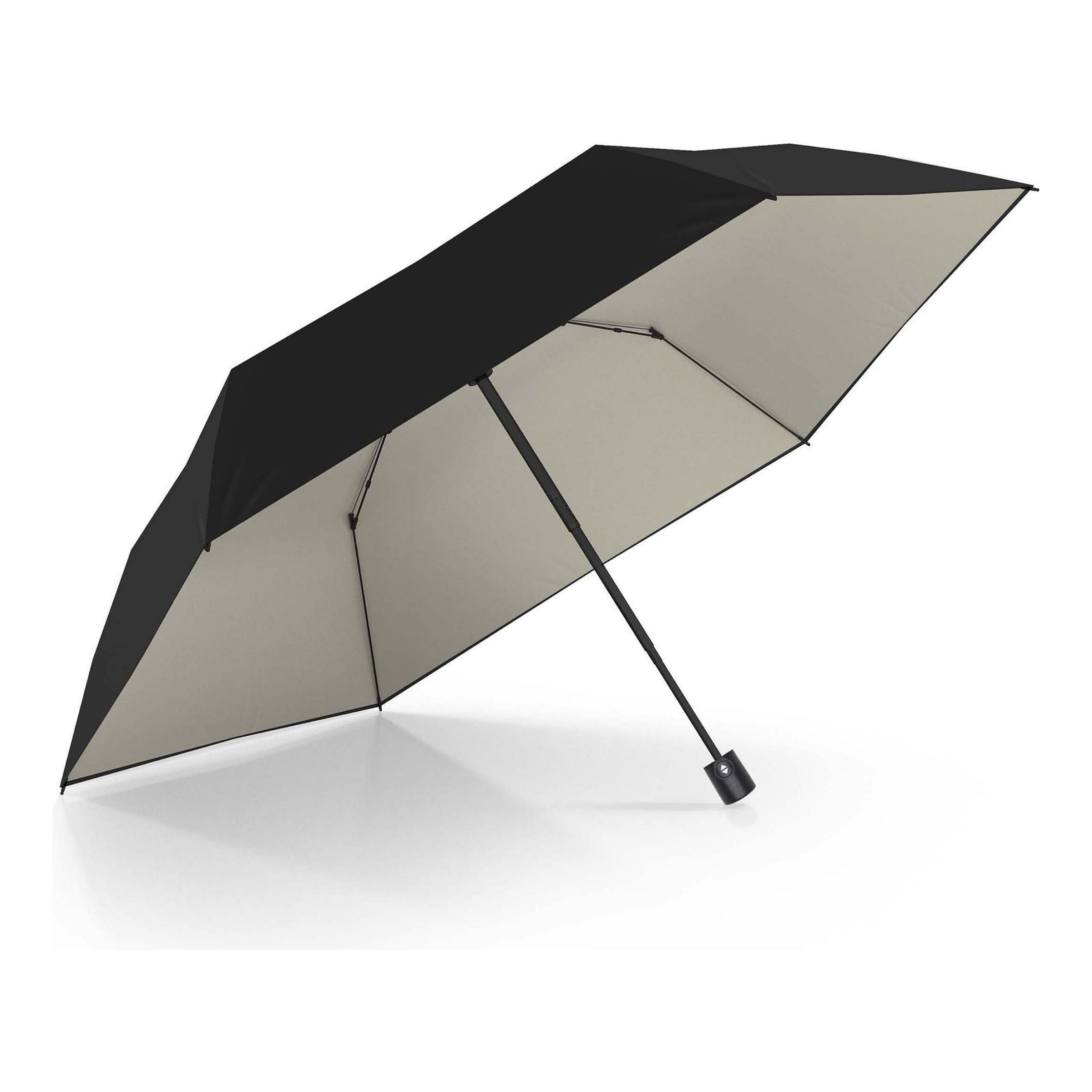 Parapluie 'Zero Magic' Doppler en noir : devant