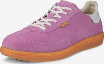 ECCO - Sapatilhas baixas 'Soft 11' em rosa: frente