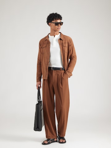 FREAKY NATION Overgangsjakke 'Weston-FN' i brun