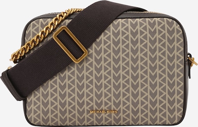 MICHAEL Michael Kors Torba preko ramena u čokolada / bijela, Pregled proizvoda