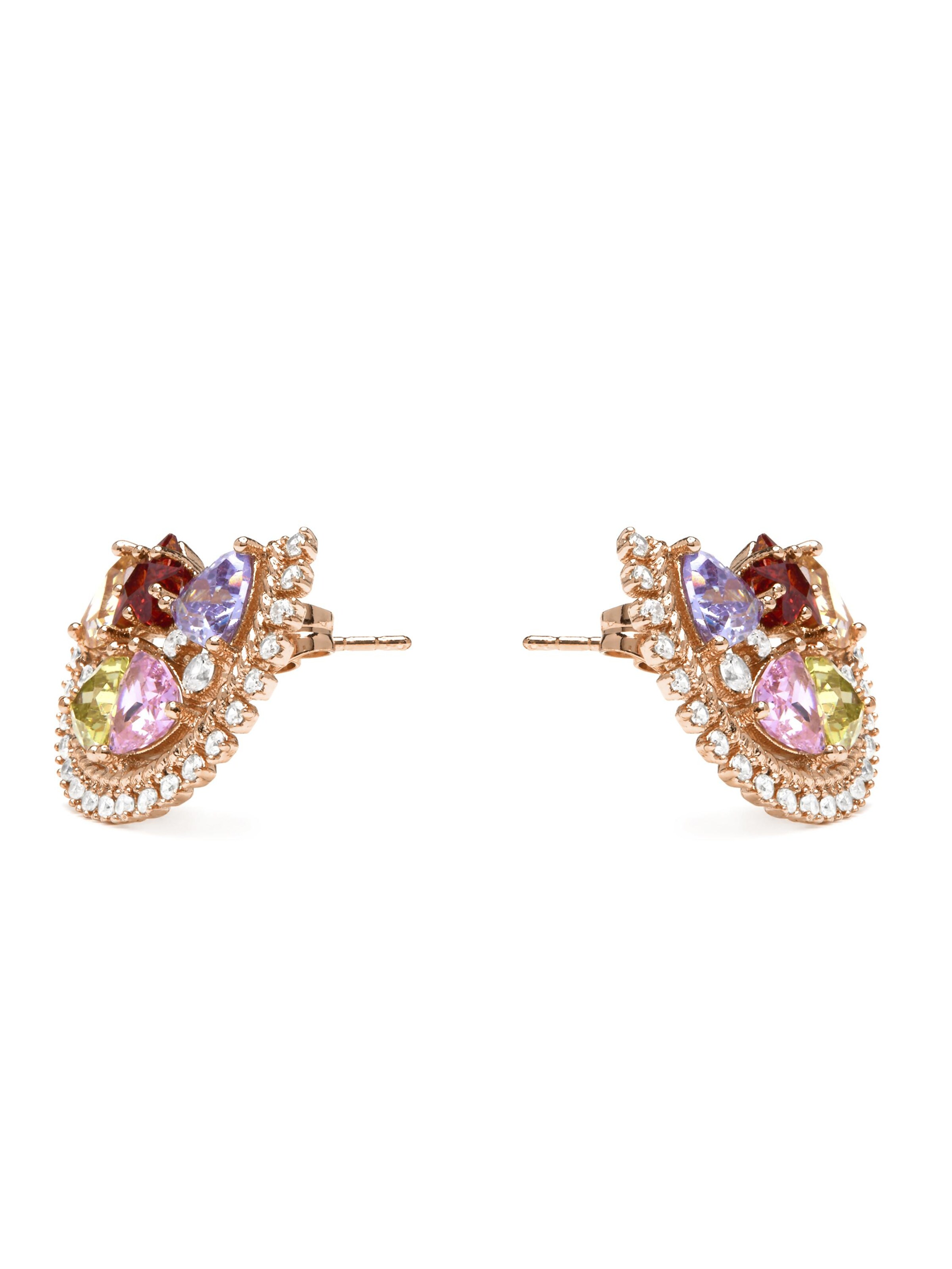Luxenter Earrings 'Brok' in Mixed colors