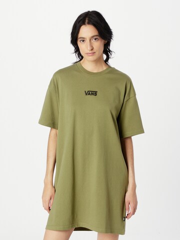 Robe 'CENTER' VANS en vert : devant