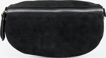 lePelou Fanny Pack 'VALENTINA small' in Black: front