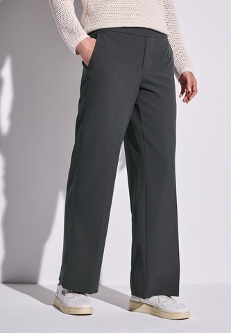 STREET ONE Wide leg Pants in Grey