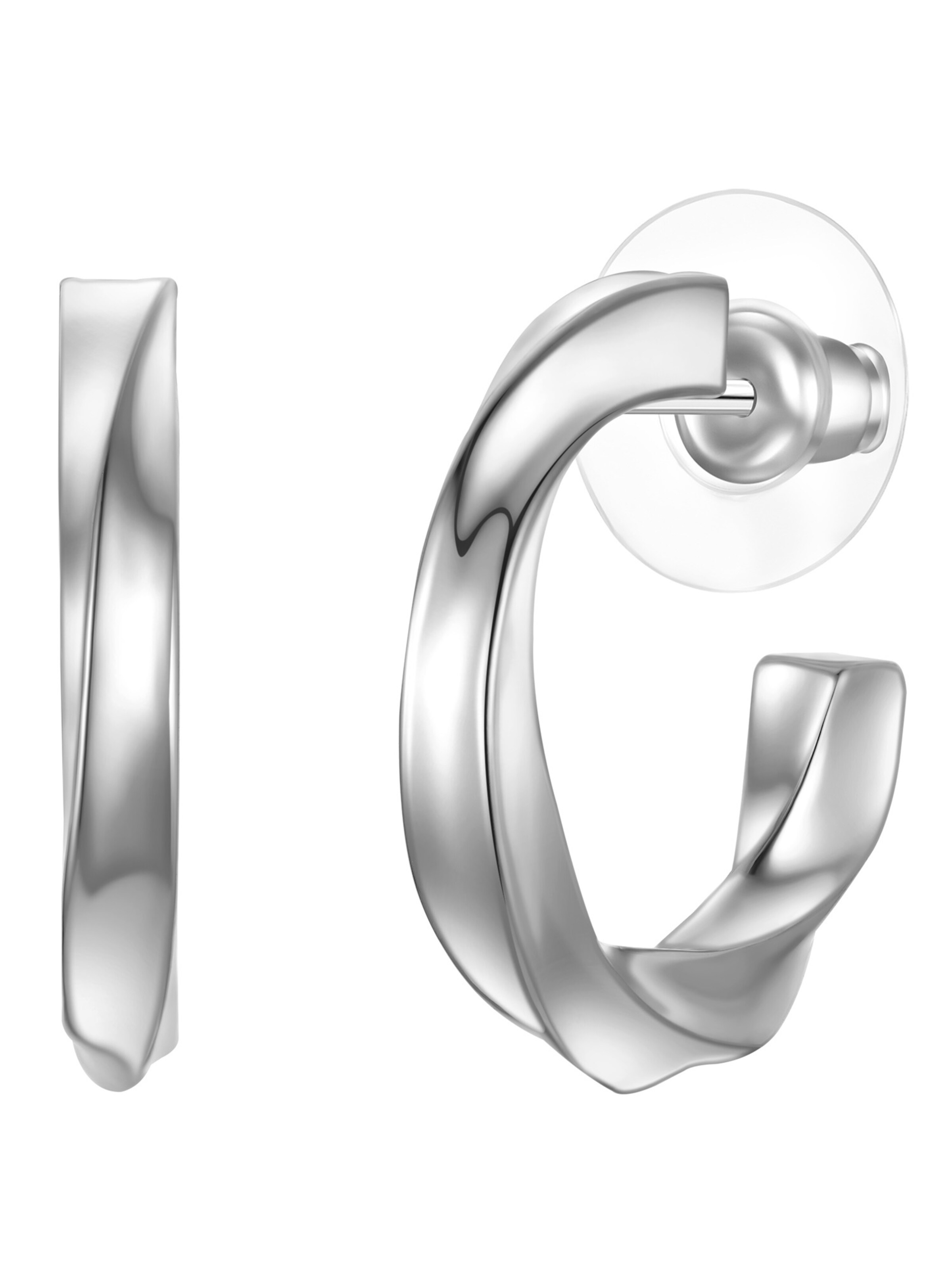 Yokoamii Oorbellen in Zilver: voorkant