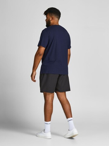 Jack & Jones Plus Badeshorts in Schwarz