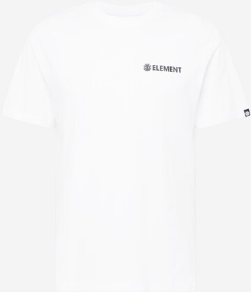 ELEMENT T-Shirt 'Blazin' in Weiß: predná strana