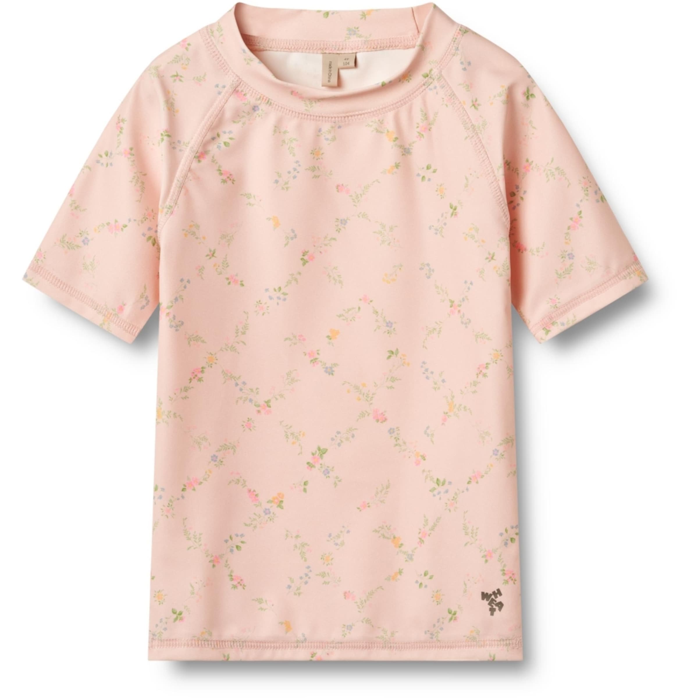 T-Shirt WHEAT en rose : devant