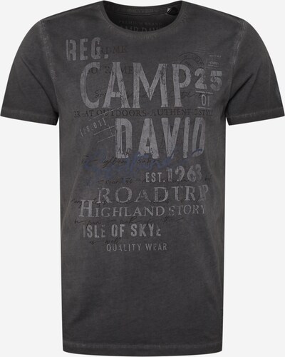 CAMP DAVID T-Shirt in navy / anthrazit / dunkelgrau, Produktansicht