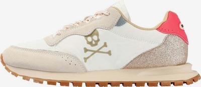 Scalpers Låg sneaker 'Rio' i beige / röd / off-white, Produktvy