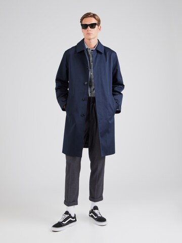 TOMMY HILFIGER Between-seasons coat in Blue