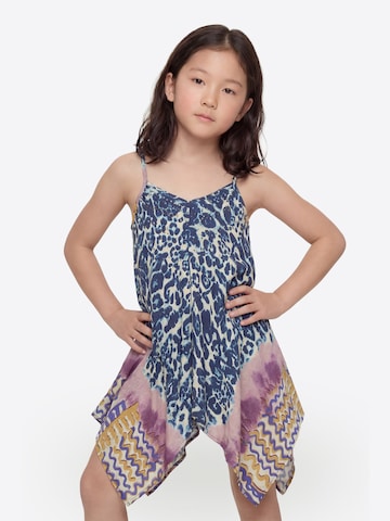 KOROSHI Mekko värissä sininen: etupuoli