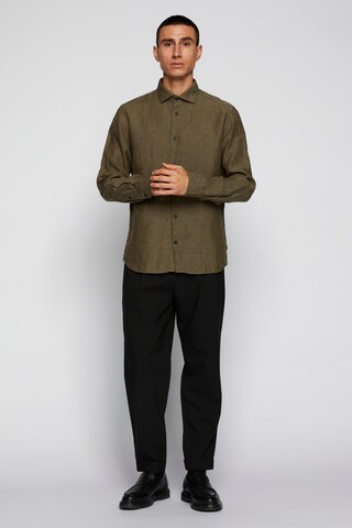Matinique Regular fit Overhemd 'Marc' in Groen