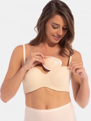 MAGIC Bodyfashion Bra accessory in Beige: front