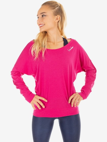 Winshape Sportshirt 'MCS002' in Pink: predná strana