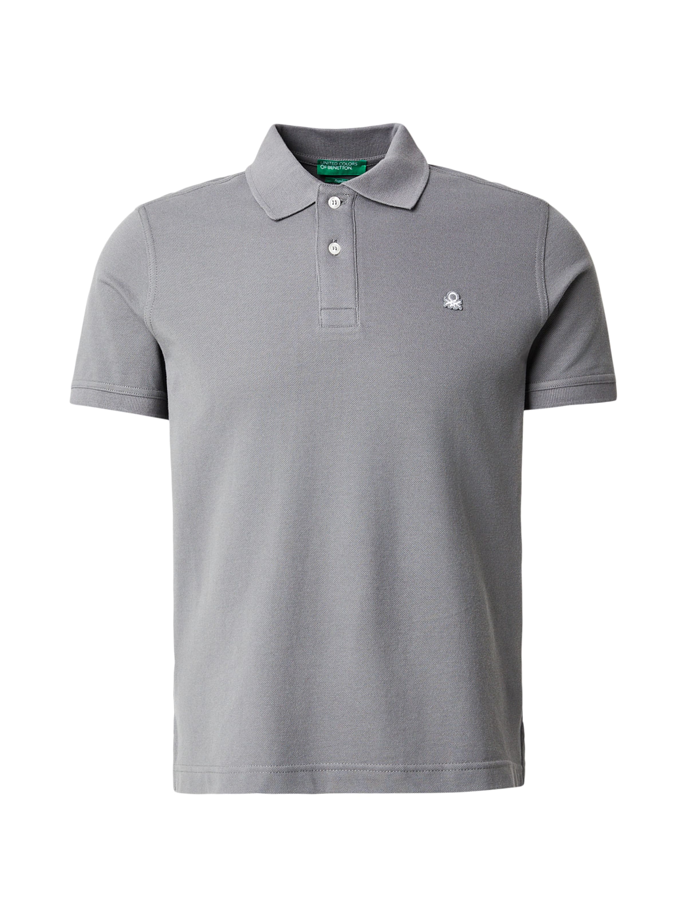 UNITED COLORS OF BENETTON Regular fit Shirt in Grey: front