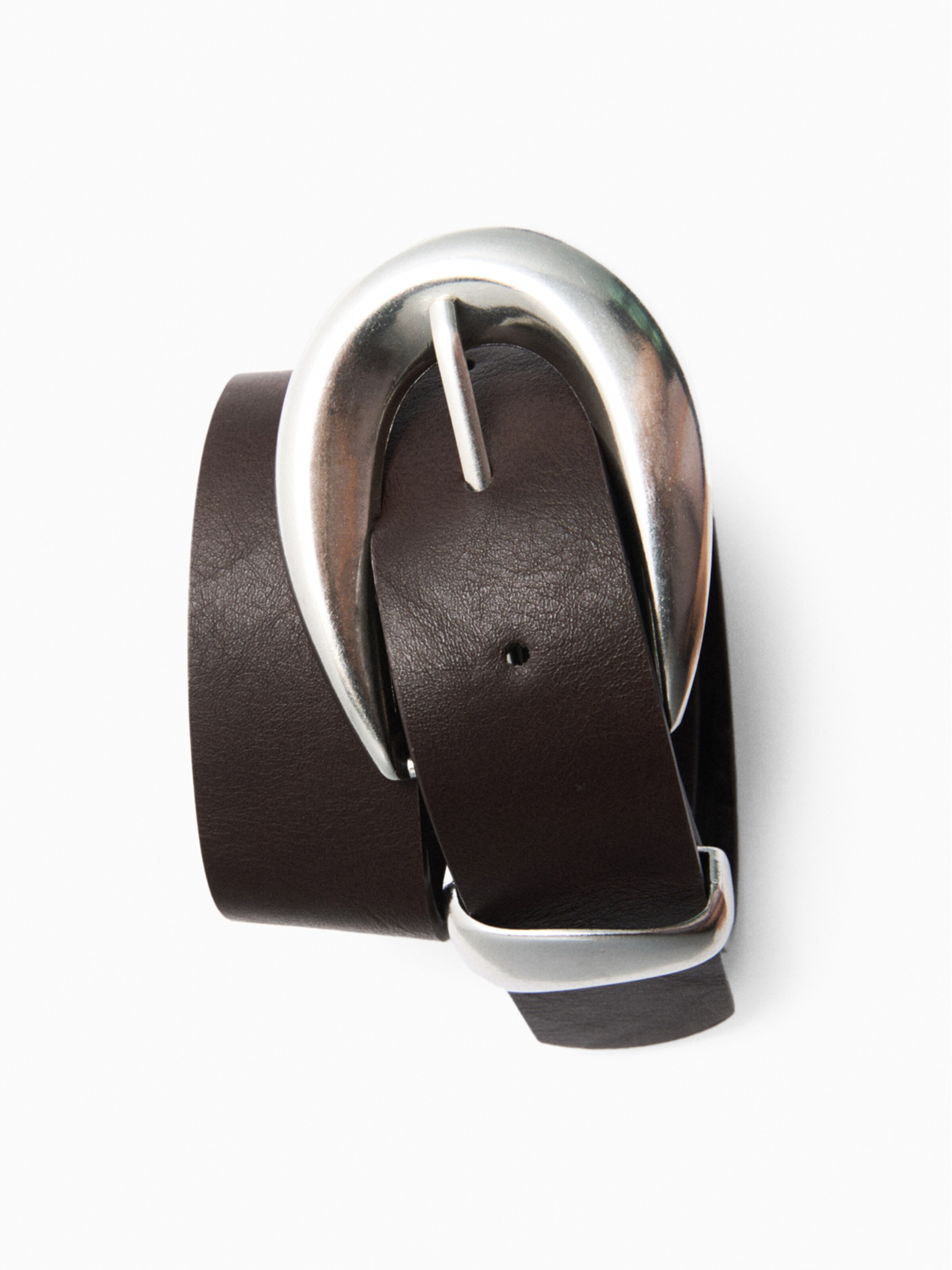 Pull&Bear Pasek w kolorze brązowy