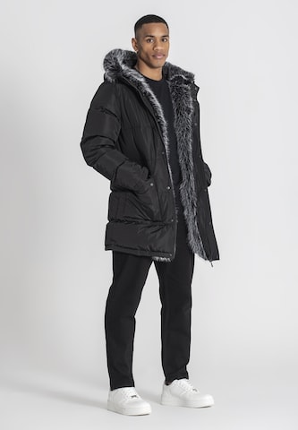 Gianni Kavanagh Winterjas in Zwart