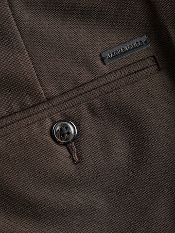 JACK & JONES Loosefit Bandplooibroek in Bruin