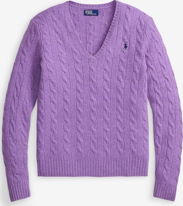 Polo Ralph Lauren Svetr – fialová: přední strana