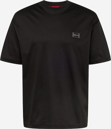 HUGO Shirt 'Dercy' in Black: front