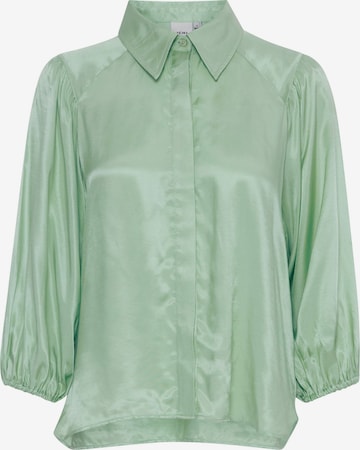 Chemisier 'Colorada' ICHI en vert : devant