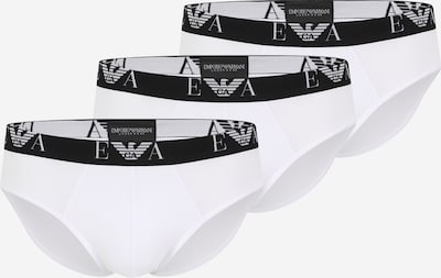 Emporio Armani Slipy w kolorze czarny / białym, Podgląd produktu