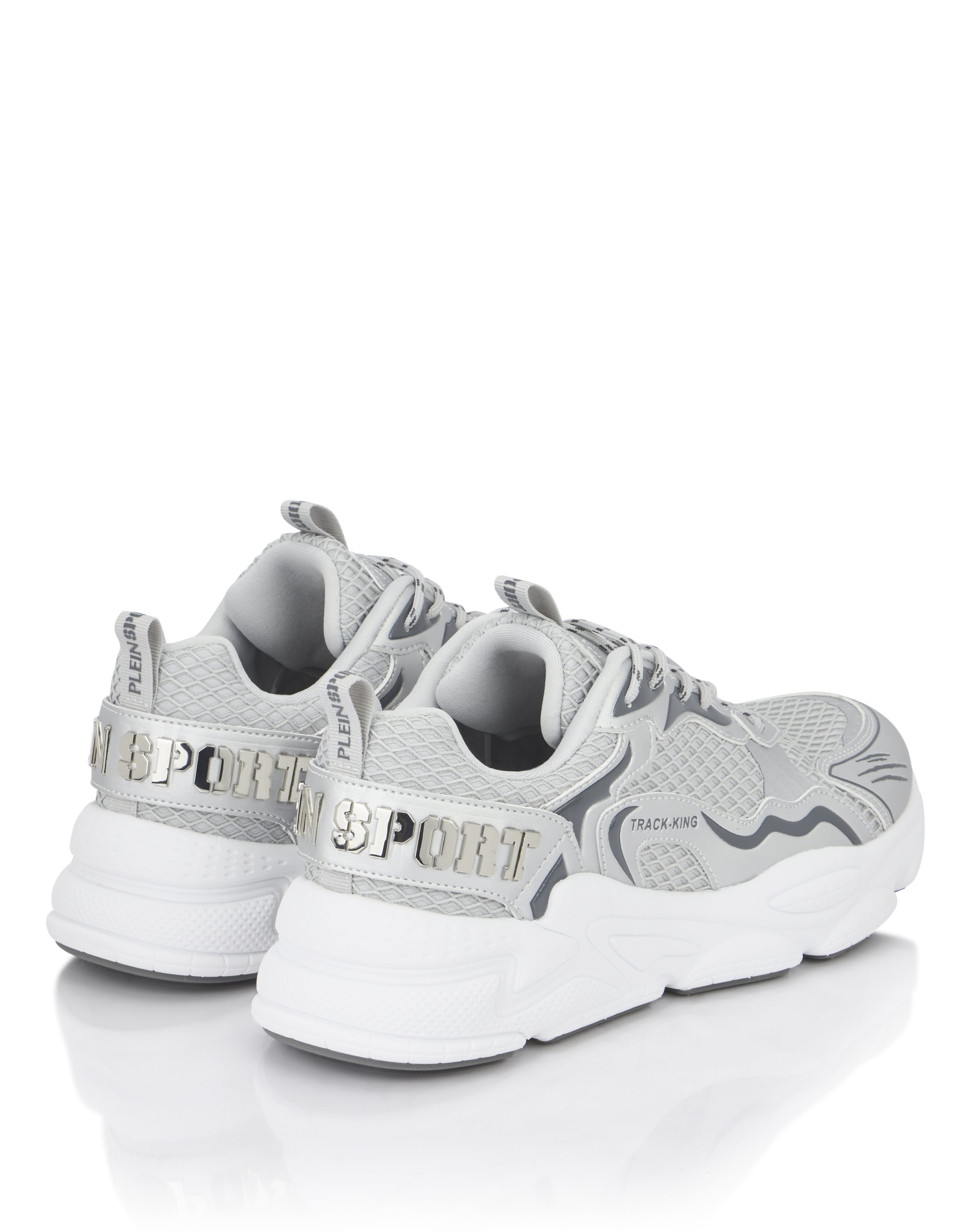 Plein Sport - Zapatillas deportivas bajas en plata