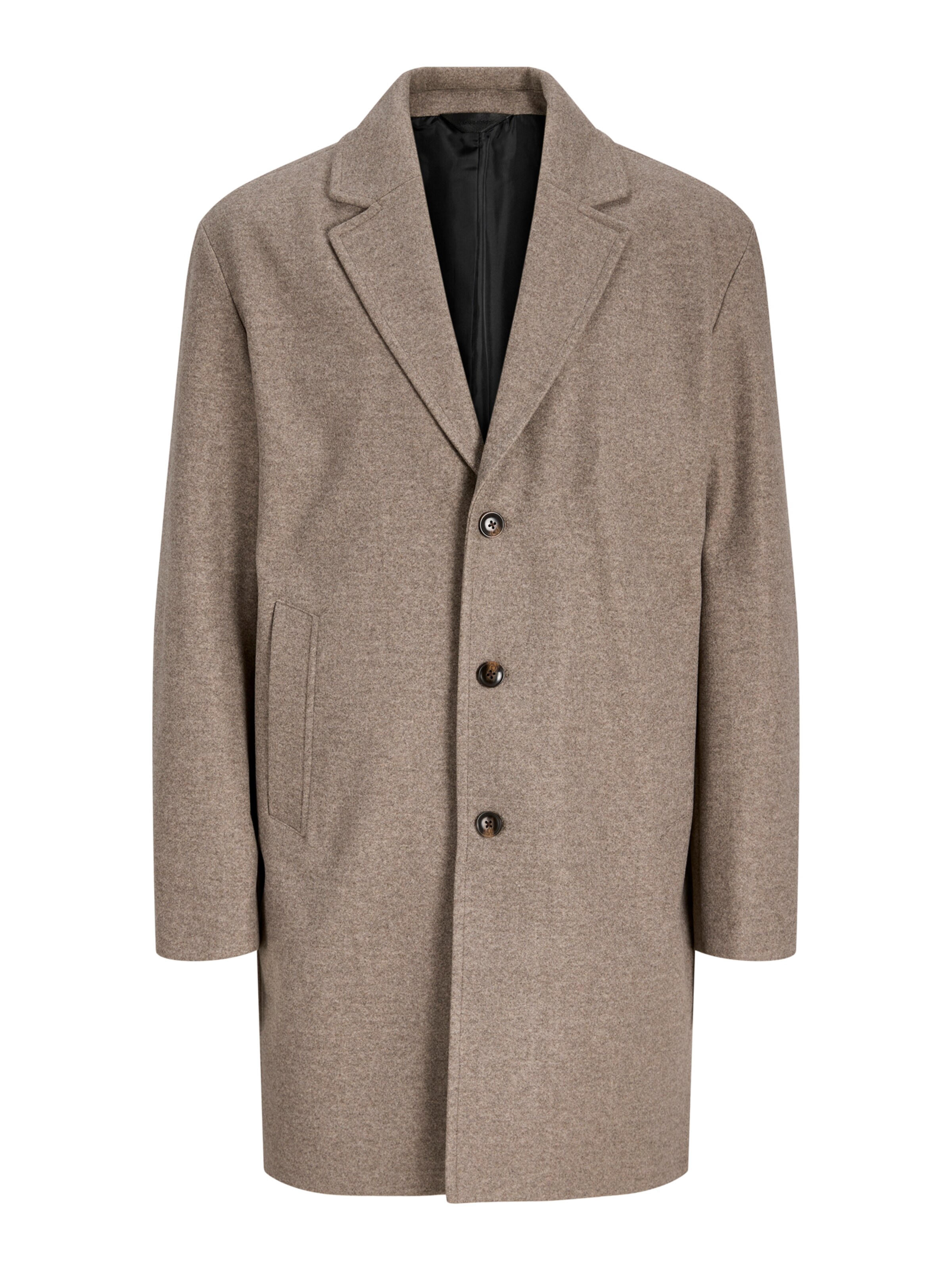 JACK & JONES Manteau mi-saison 'JJEJAMES' en S en beige chiné, Vue avec produit