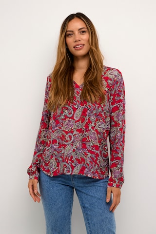 Kaffe Blouse 'Amber' in Red: front