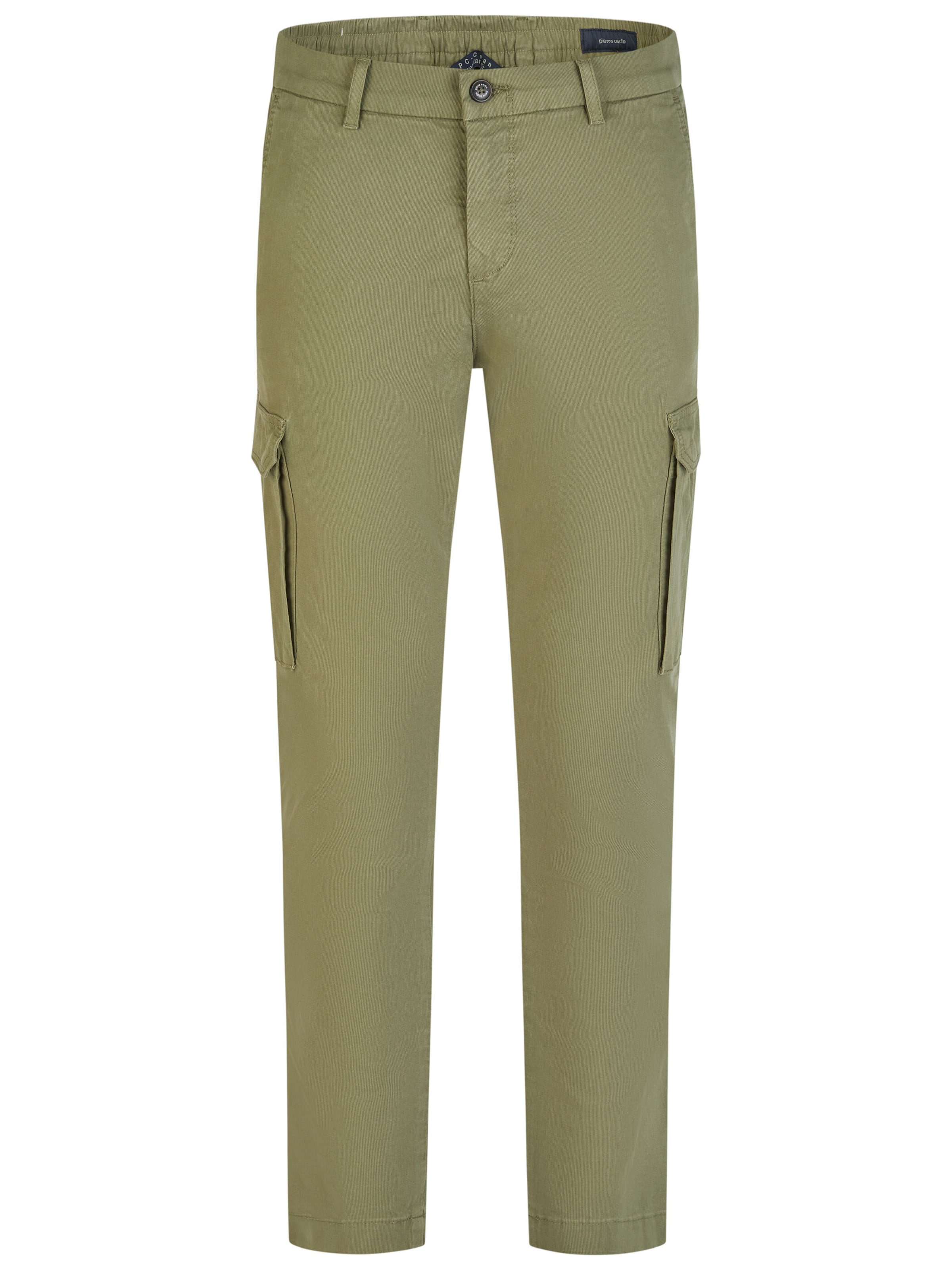 Pantalon chino 'Cean' PIERRE CARDIN en vert : devant