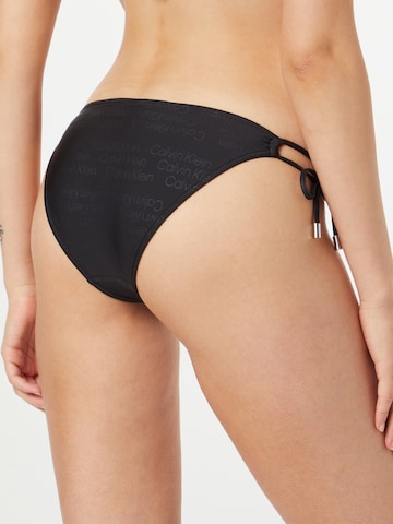 Bas de bikini Calvin Klein Swimwear en noir