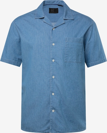 JP1880 Regular fit Button Up Shirt in Blue: front