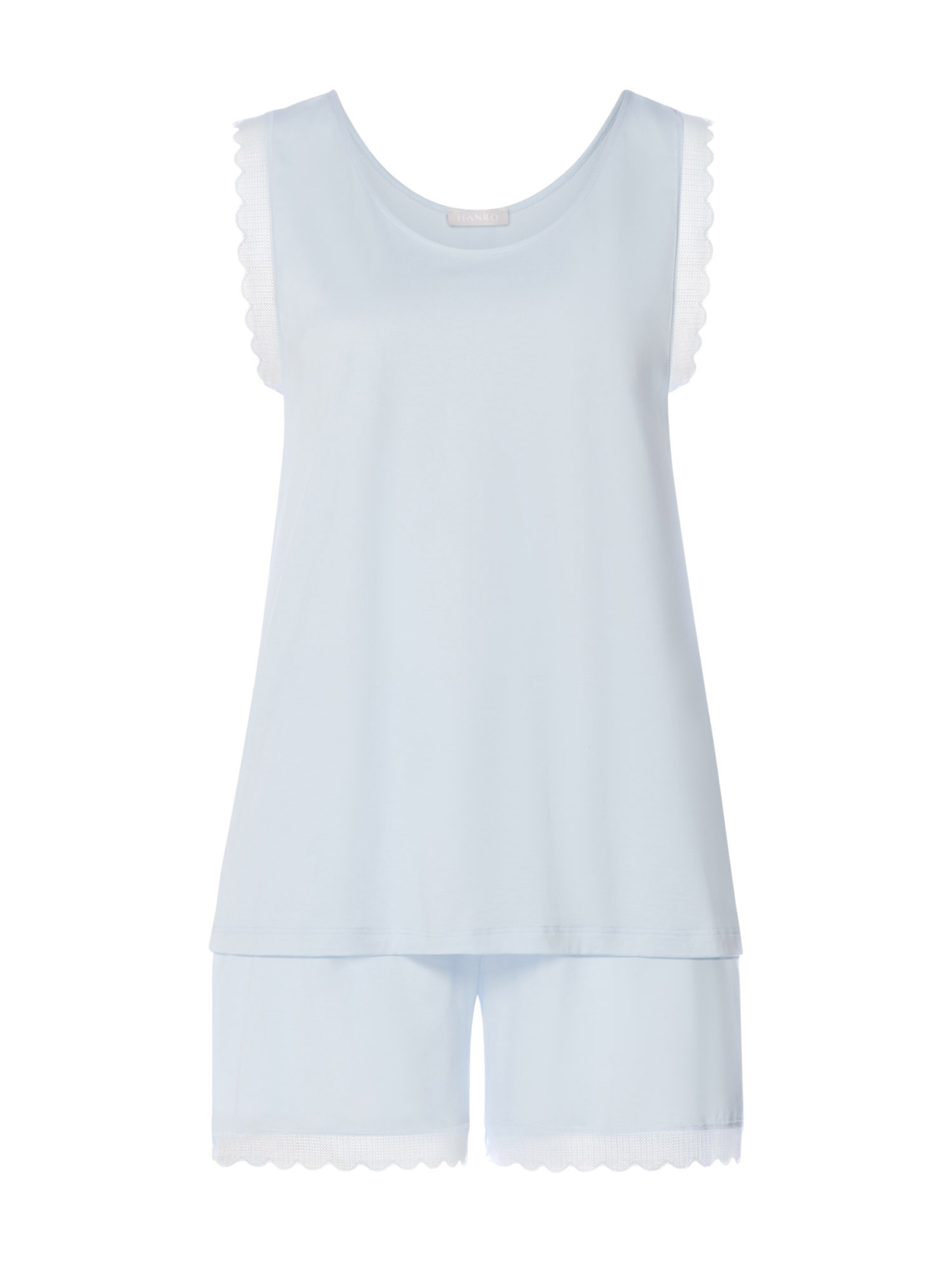 Shorty ' Inaya ' Hanro en bleu : devant