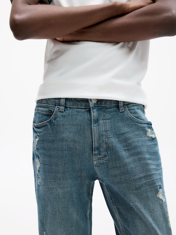Pull&Bear Skinny Farkut värissä sininen