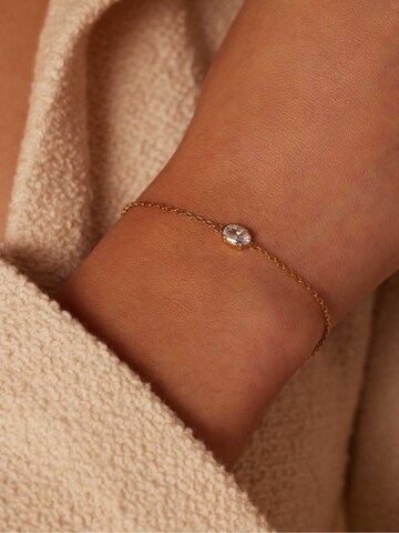 Bracelet Lucardi en or : devant