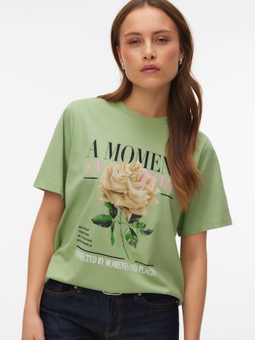 Tricou 'VMURENA CATY' de la VERO MODA pe verde: față