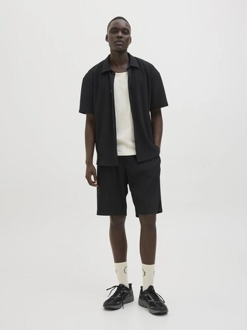 JACK & JONES Loosefit Bukser i sort