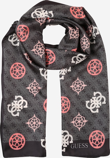 GUESS Scarf 'Vikky' in Pink / Raspberry / Black / White, Item view