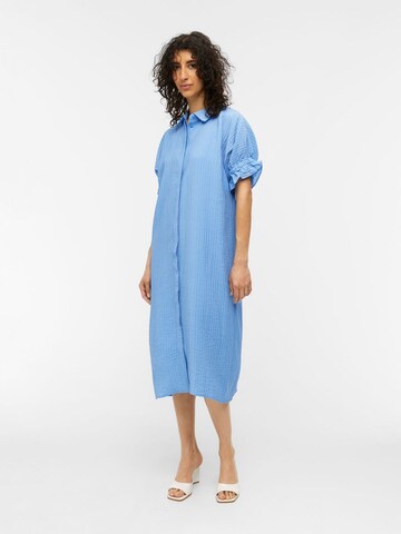 Robe-chemise OBJECT en bleu