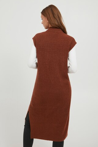 b.young Knitted dress 'BYNORA' in Brown