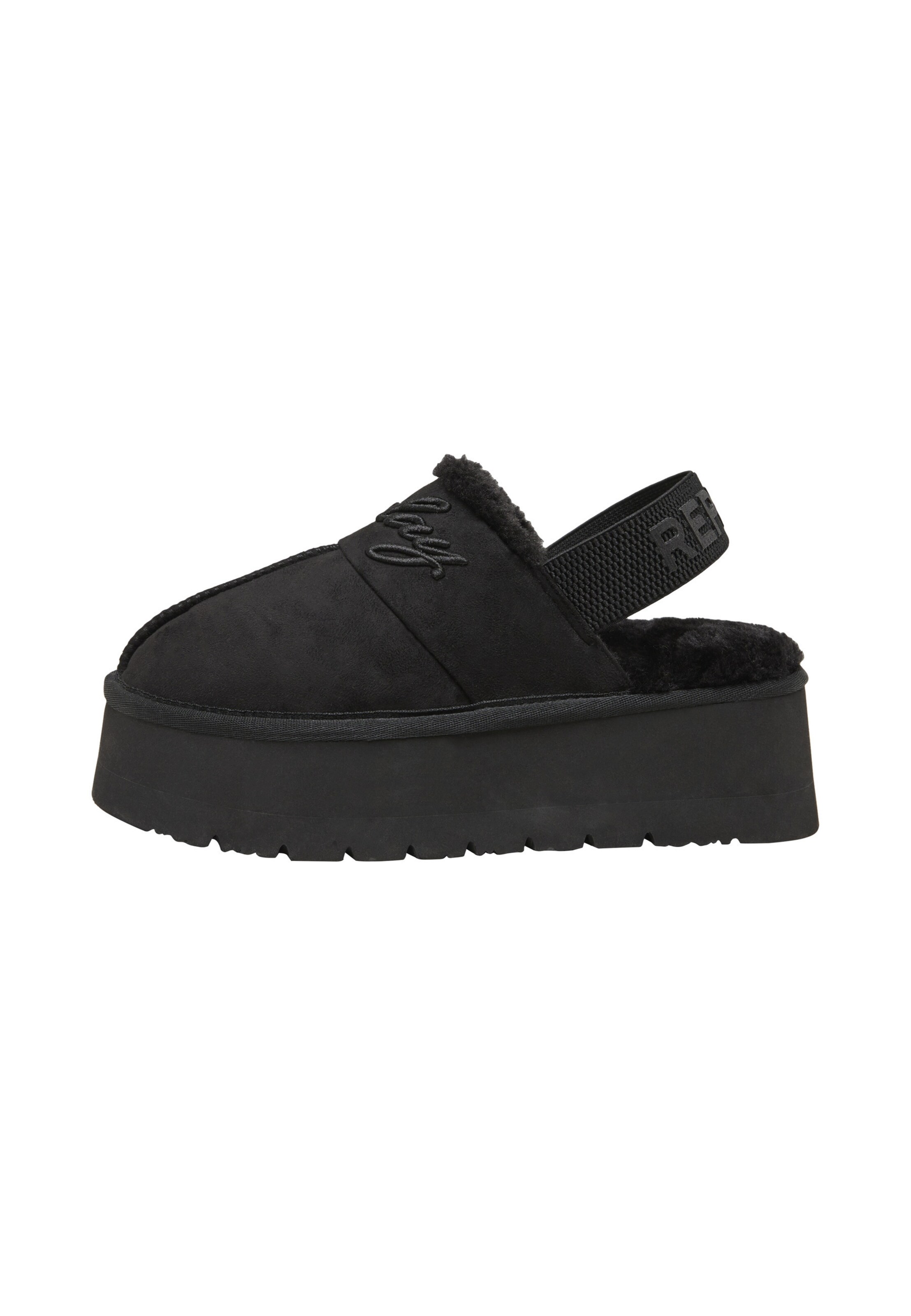 REPLAY - Socas 'Chic Luna' em preto: frente