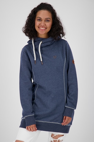 Alife and Kickin Sweatshirt in Blau: predná strana