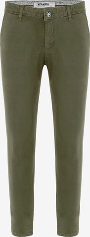 Redbridge Regular Chino Pants 'El Cajon' in Green: front