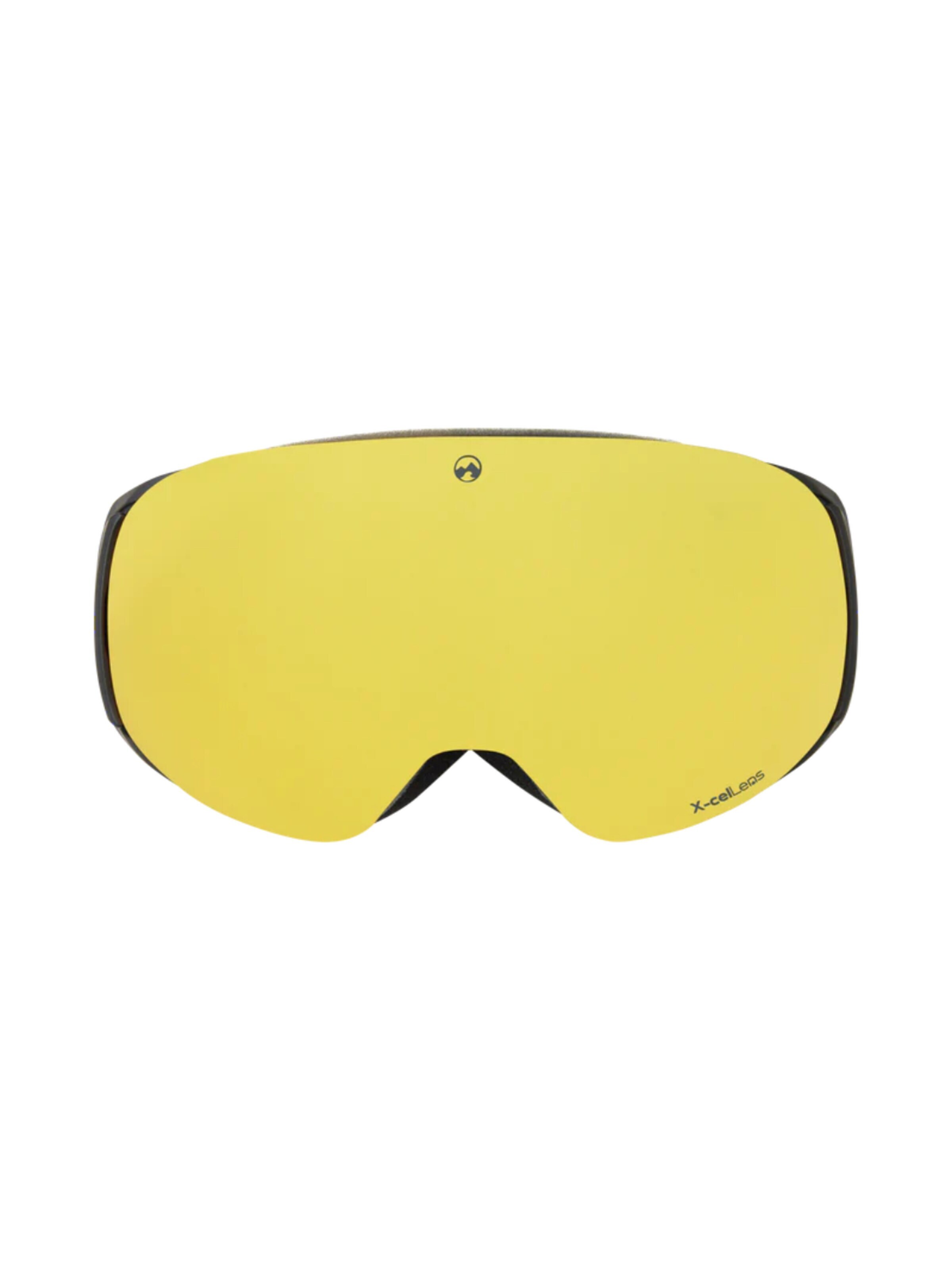 Mowmow Sportutrustning 'MowMow GRAVITY Ski Goggles - Free Bonus Lens - Magnetic - ECO: Bioresin Frame & Recycled - UV400 - Unisex' i grön